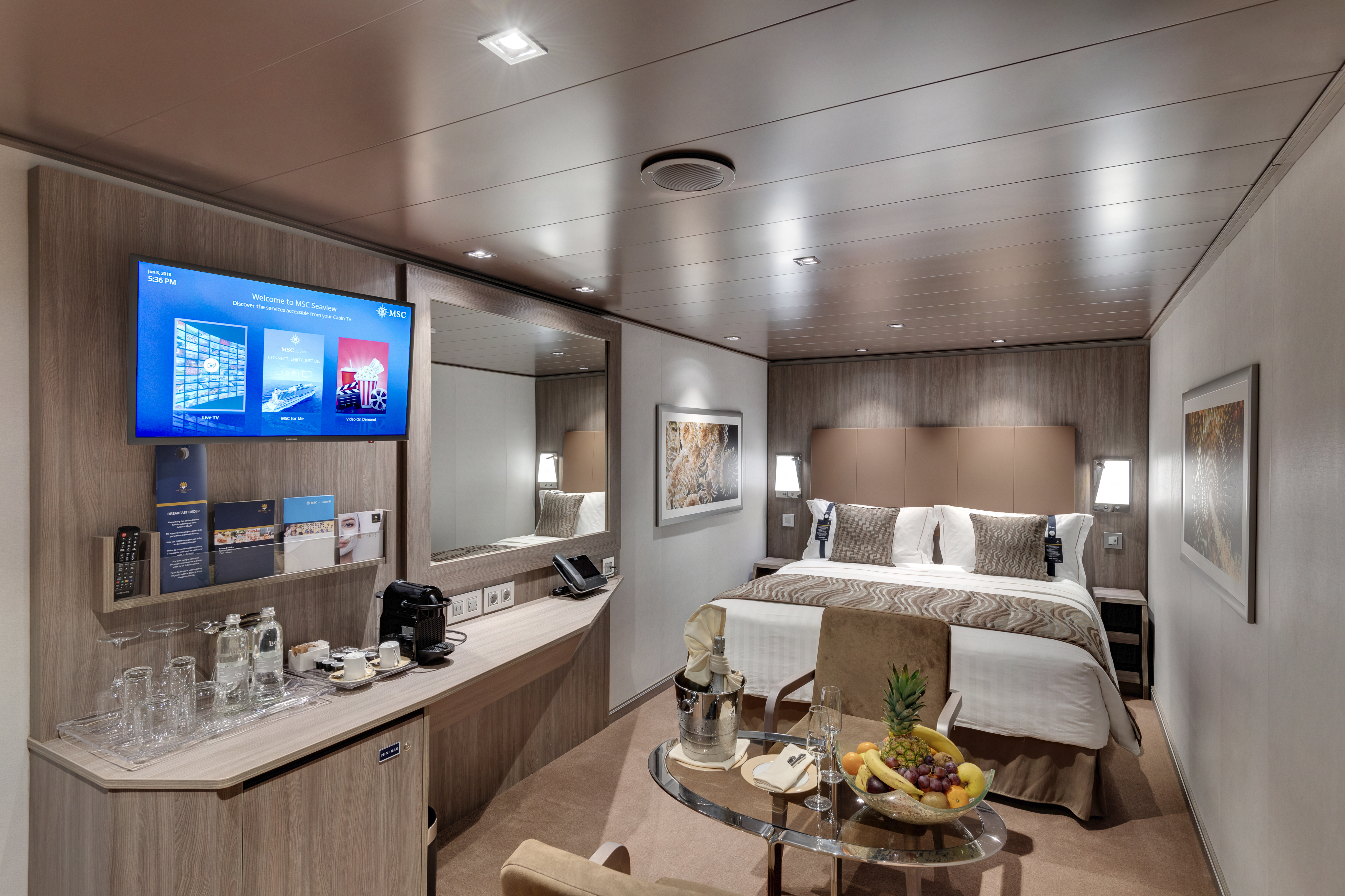 MyCruise MSC Seaview Kahytter Suite YIN1